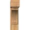 Ekena Millwork Imperial Block Rough Sawn Bracket w/ Offset Brace, Western Red Cedar, 8"W x 24"D x 28"H BKT0806X24X28IMP05RWR - alternate 3